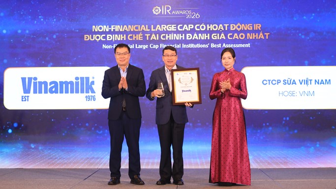 Được cả giới đầu tư và định chế tài chính ghi nhận, Vinamilk tiếp tục khẳng định vị thế trên thị trường vốn