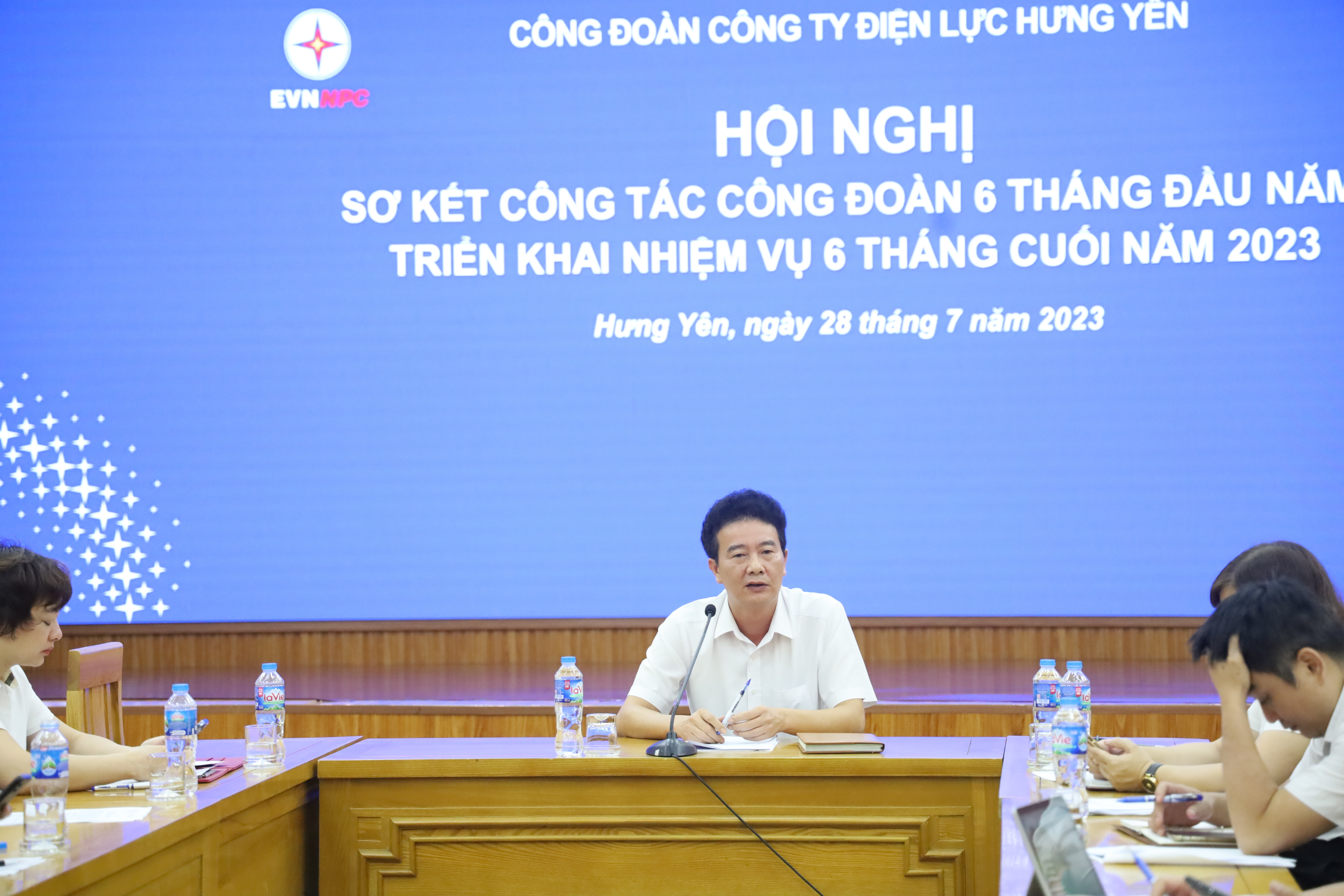 &Ocirc;ng Nguyễn Việt Phương- Chủ tịch C&ocirc;ng đo&agrave;n C&ocirc;ng ty đề ra nhiệm vụ cụ thể c&aacute;c th&aacute;ng cuối năm