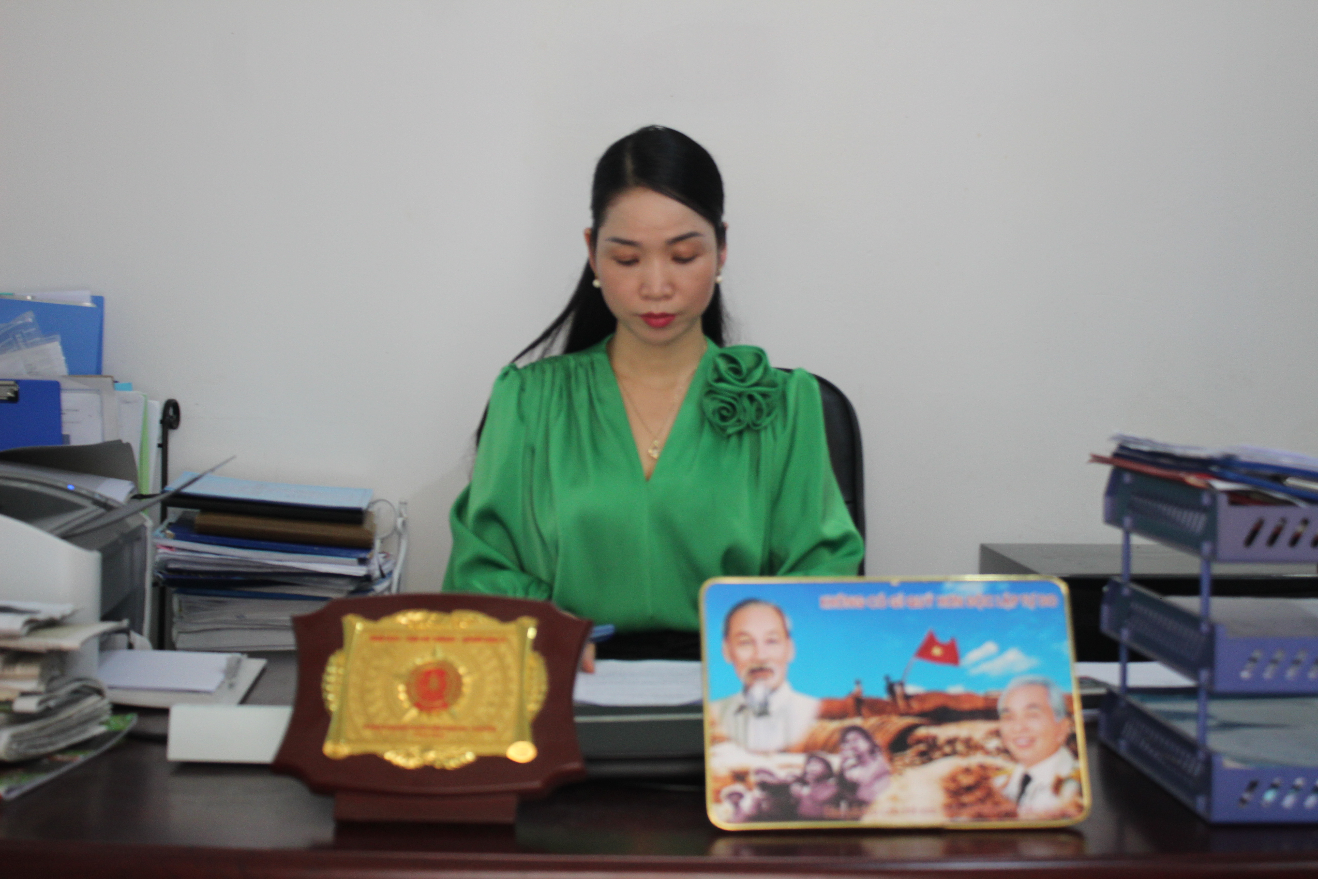B&agrave; Đ&agrave;o Thị Thanh Thảo - Ph&oacute; Gi&aacute;m đốc phụ tr&aacute;ch C&ocirc;ng ty TNHH MTV 2-9 H&ograve;a B&igrave;nh.