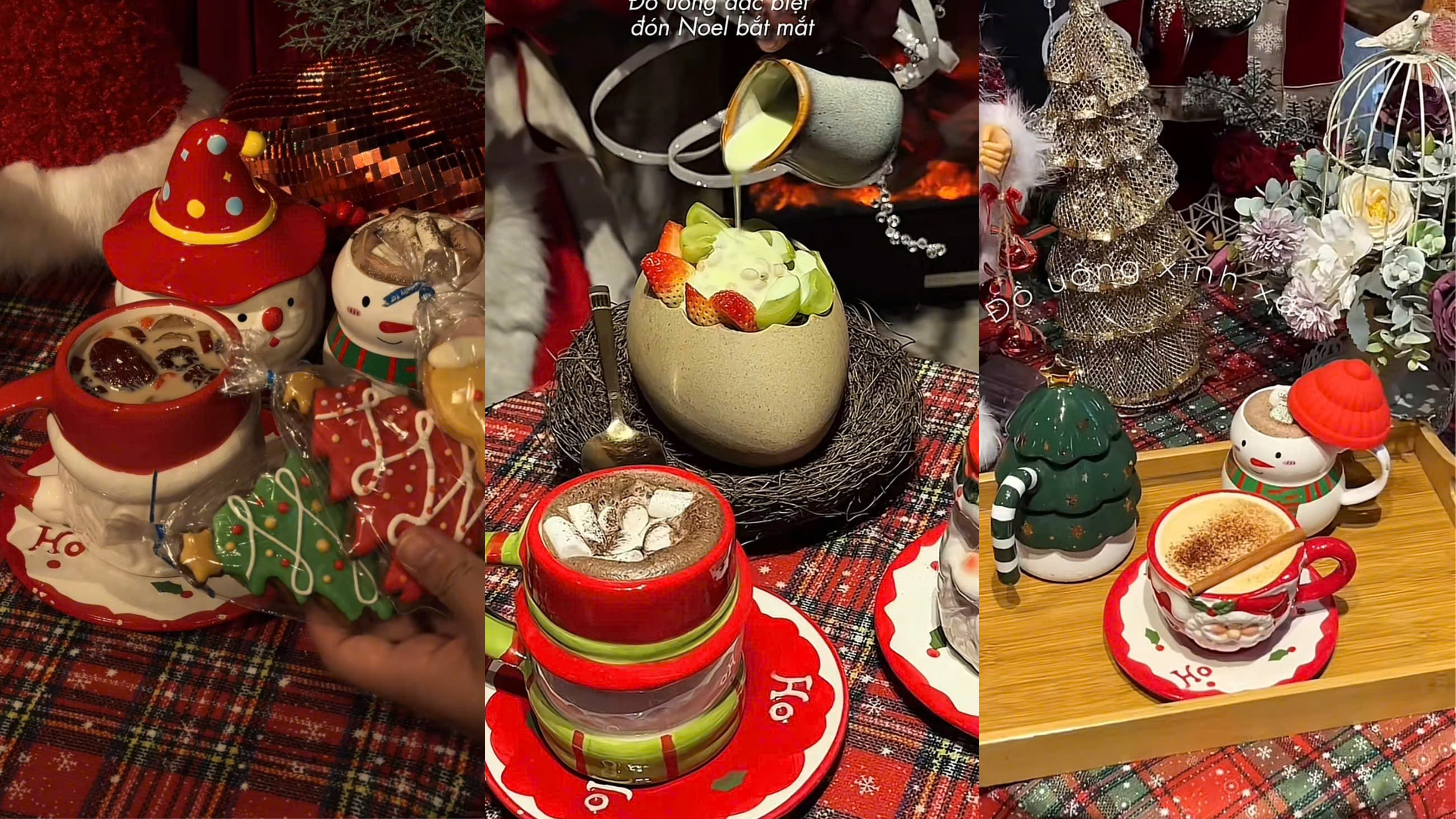 Đồ uống được trang trí bắt mắt, sáng tạo, mới lạ