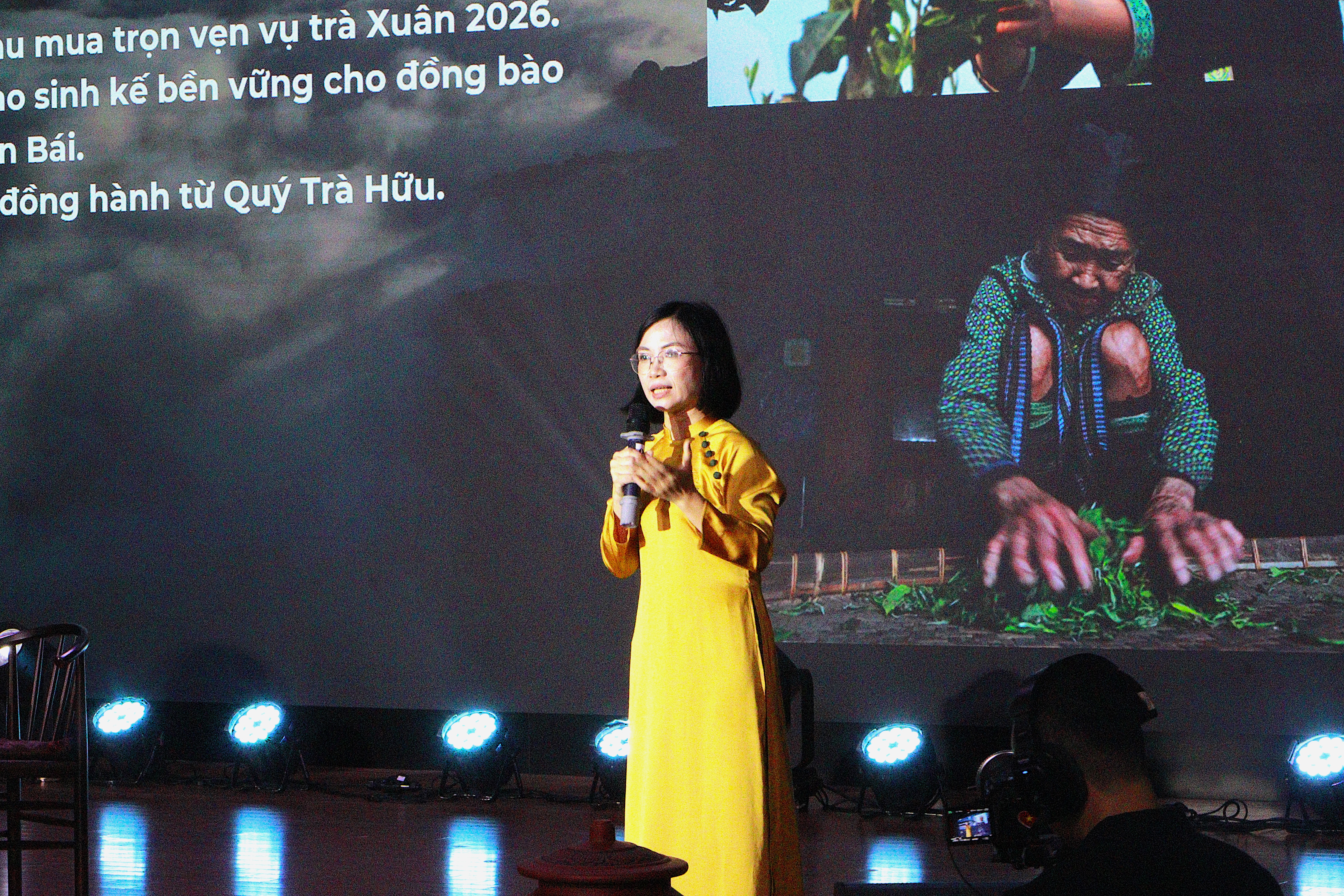 B&agrave; Phạm Thị Việt H&agrave; - Đại diện Shanam chia sẻ về chương tr&igrave;nh tr&agrave; b&aacute;nh th&aacute;ng 4 - Chung tay bao ti&ecirc;u trọn vẹn sản lượng vụ Xu&acirc;n 2026&nbsp;