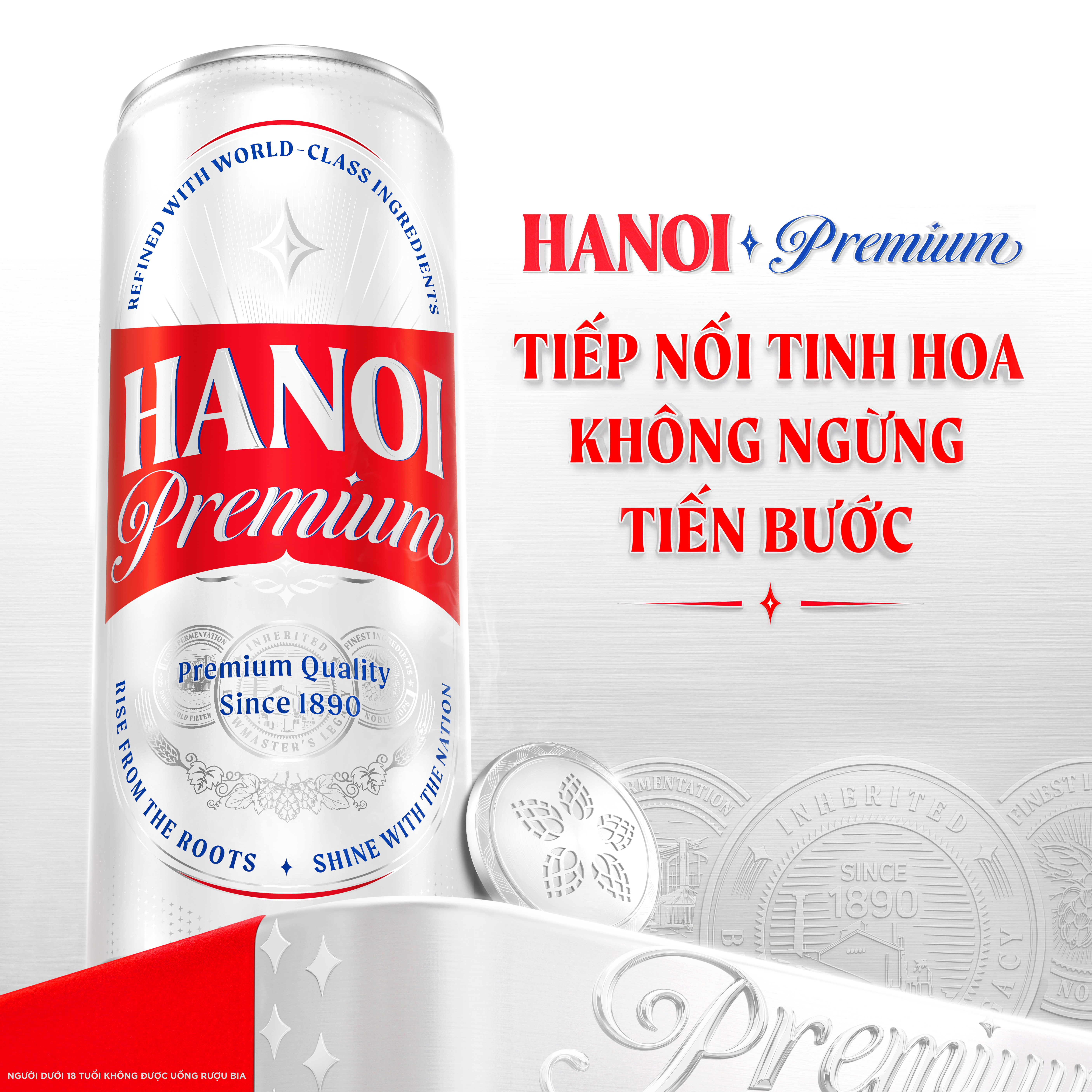 Hanoi Premium ra mắt diện mạo mới, khẳng định tinh thần “Tiếp nối tinh hoa, không ngừng tiến bước” - Ảnh 1