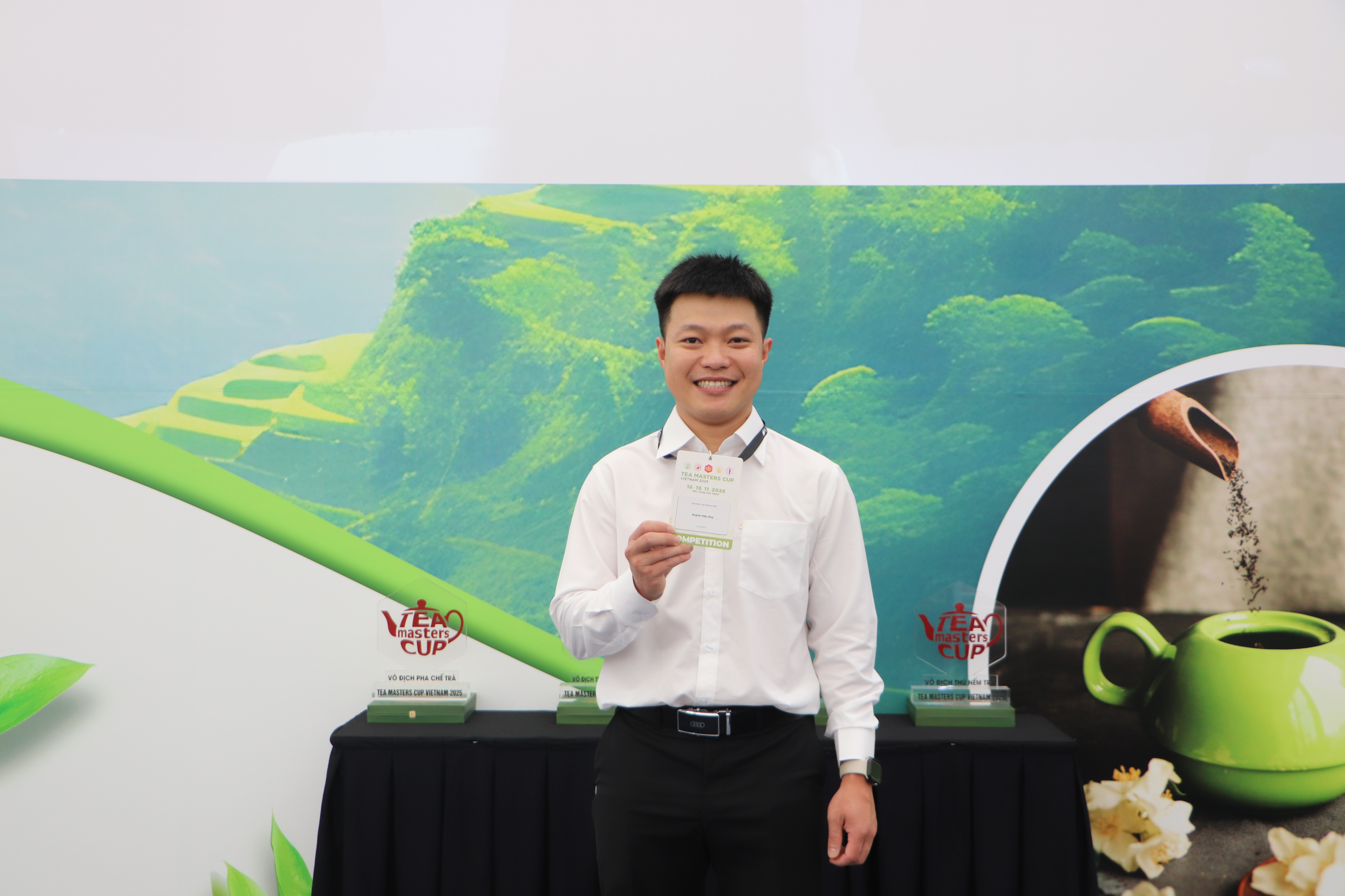 Qu&aacute;n qu&acirc;n hạng mục Pha chế tr&agrave; v&agrave; hạng mục Tr&agrave; v&agrave; Đồ ăn k&egrave;m tại Tea Masters Cup 2025&nbsp;