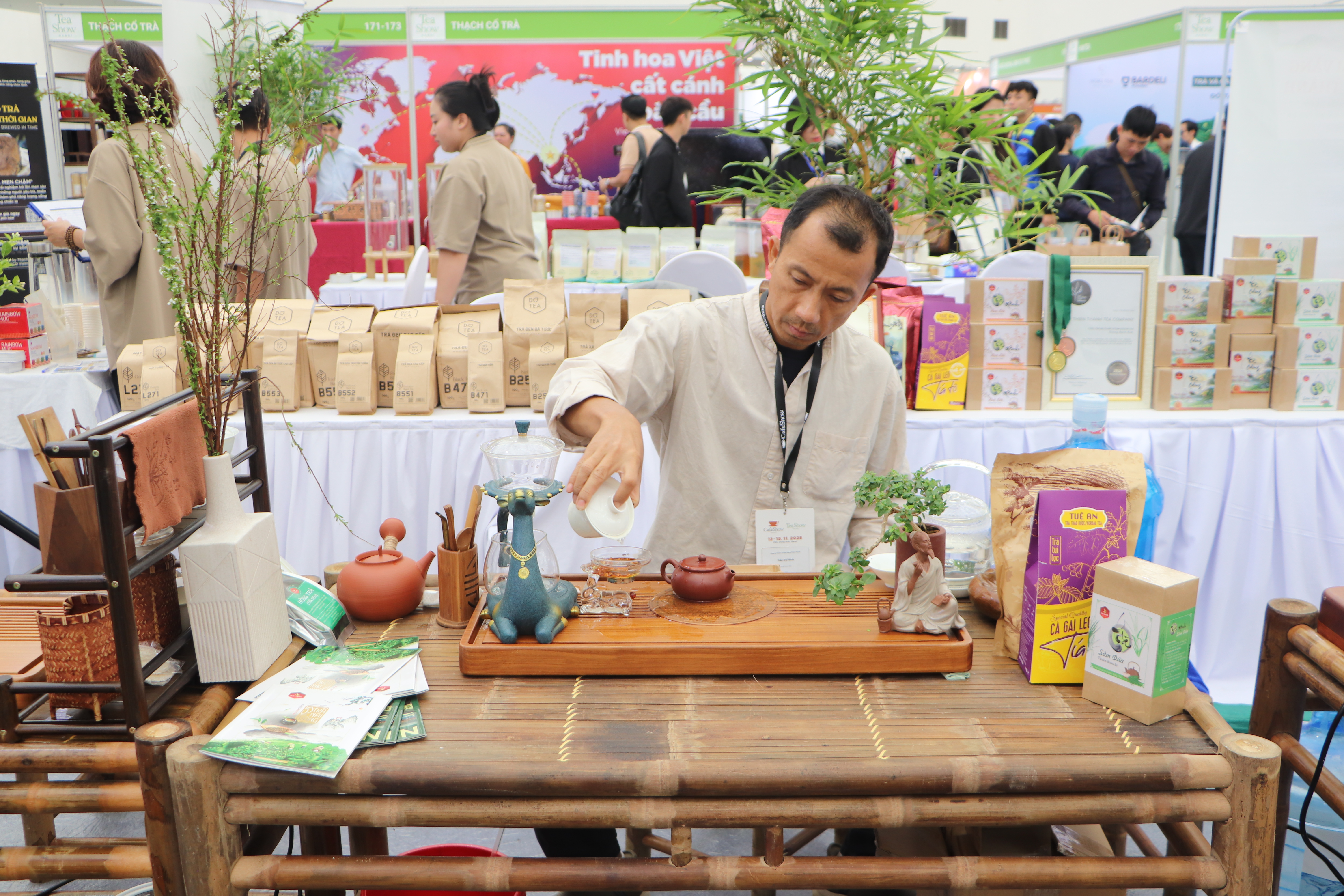 Kh&#225;m ph&#225; Kh&#244;ng gian Tr&#224; Việt tại Triển l&#227;m Quốc tế Caf&#233; Show &amp; Tea Show Hanoi 2025 - Ảnh 4