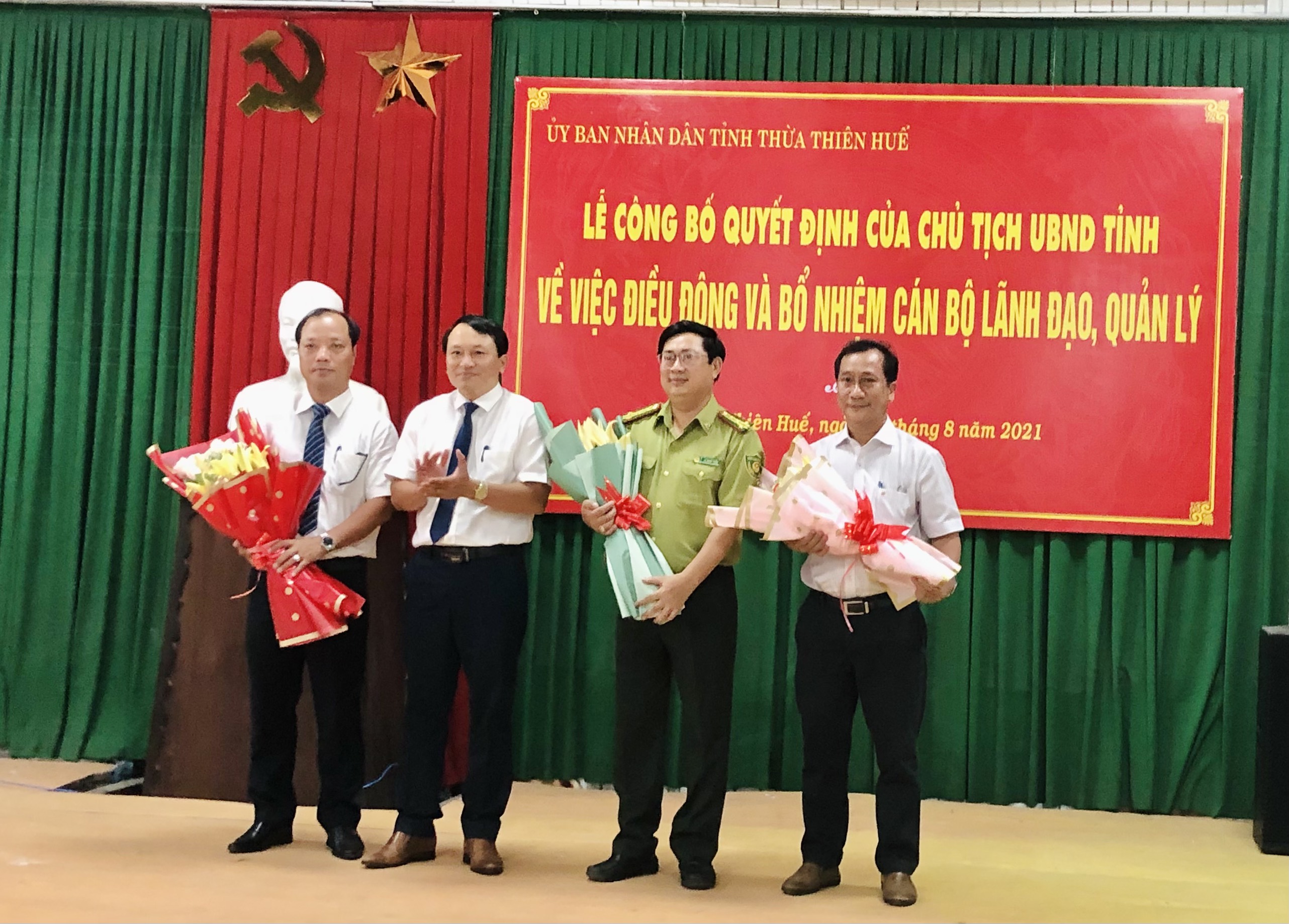 Thừa Thiên-Huế: Công bố, bổ nhiệm lãnh đạo các đơn vị trực thuộc Sở NN&PTNT