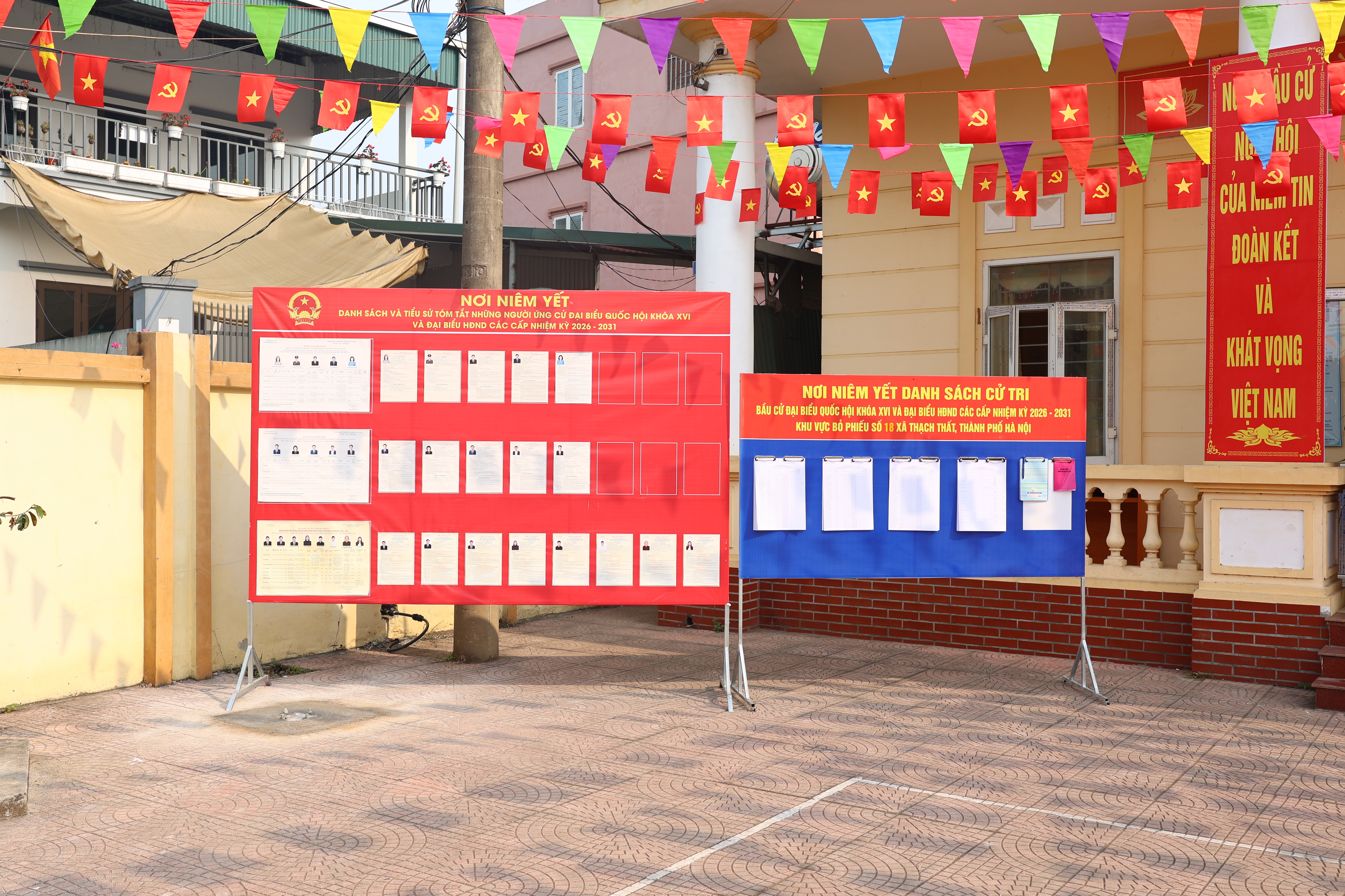 Xã Thạch Thất ứng dụng chuyển đổi số trong hoạt động bầu cử - Ảnh 1