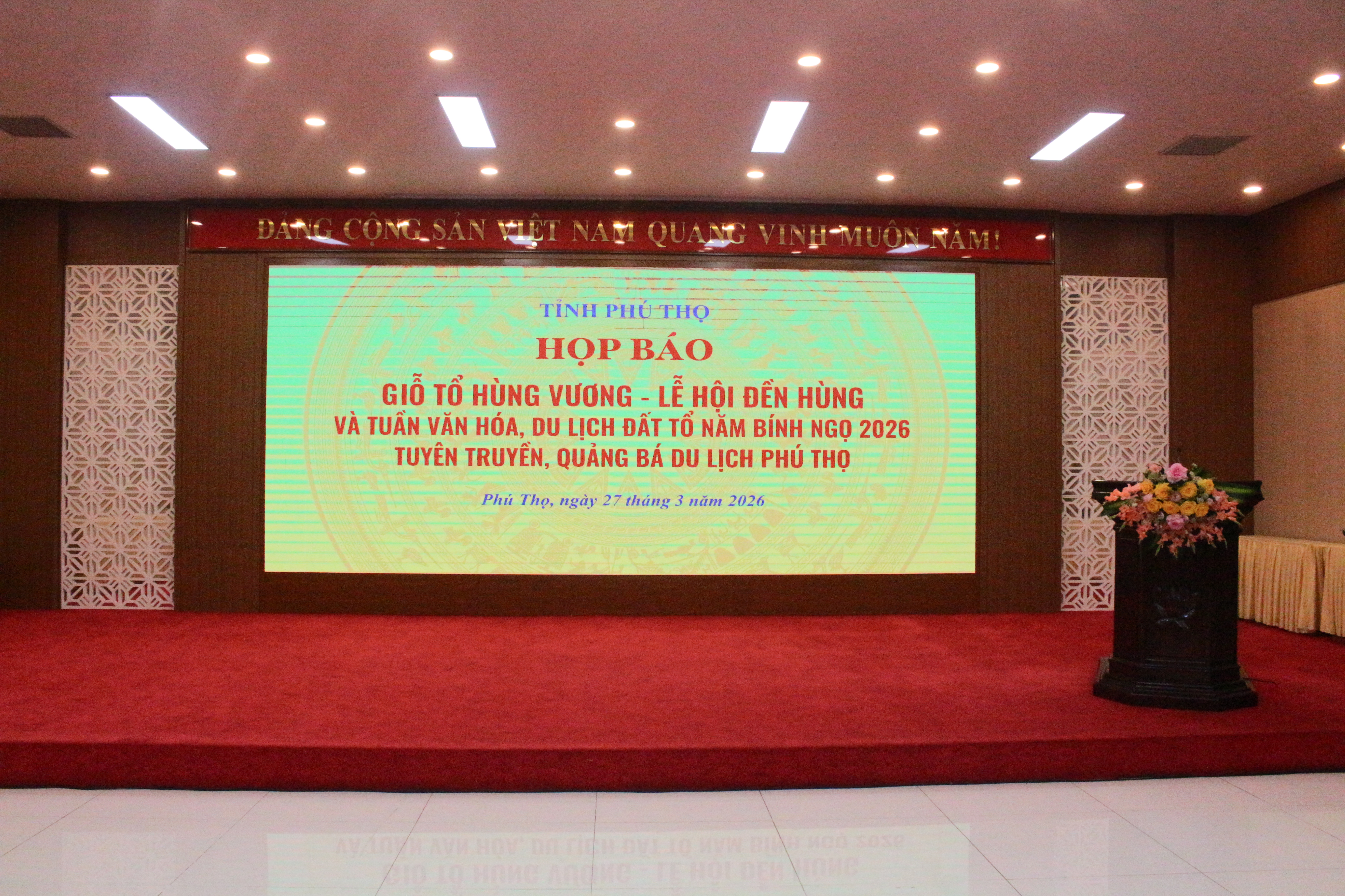 Công bố Giỗ Tổ Hùng Vương 2026: Lan tỏa hồn thiêng Đất Tổ, kết nối du lịch bốn phương - Ảnh 1