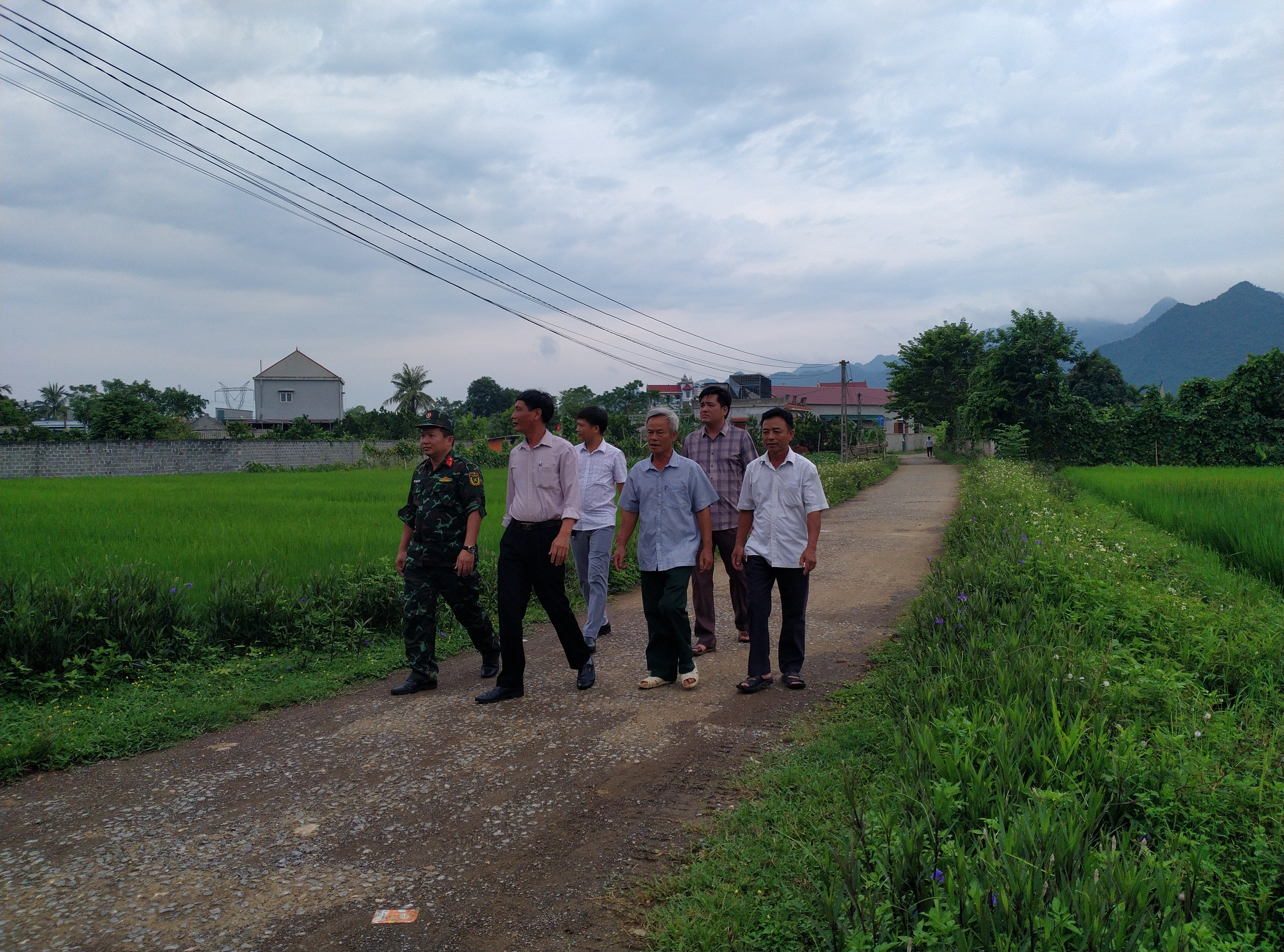 Đoàn kiểm tra Huyện ủy tại xã Yên Trị