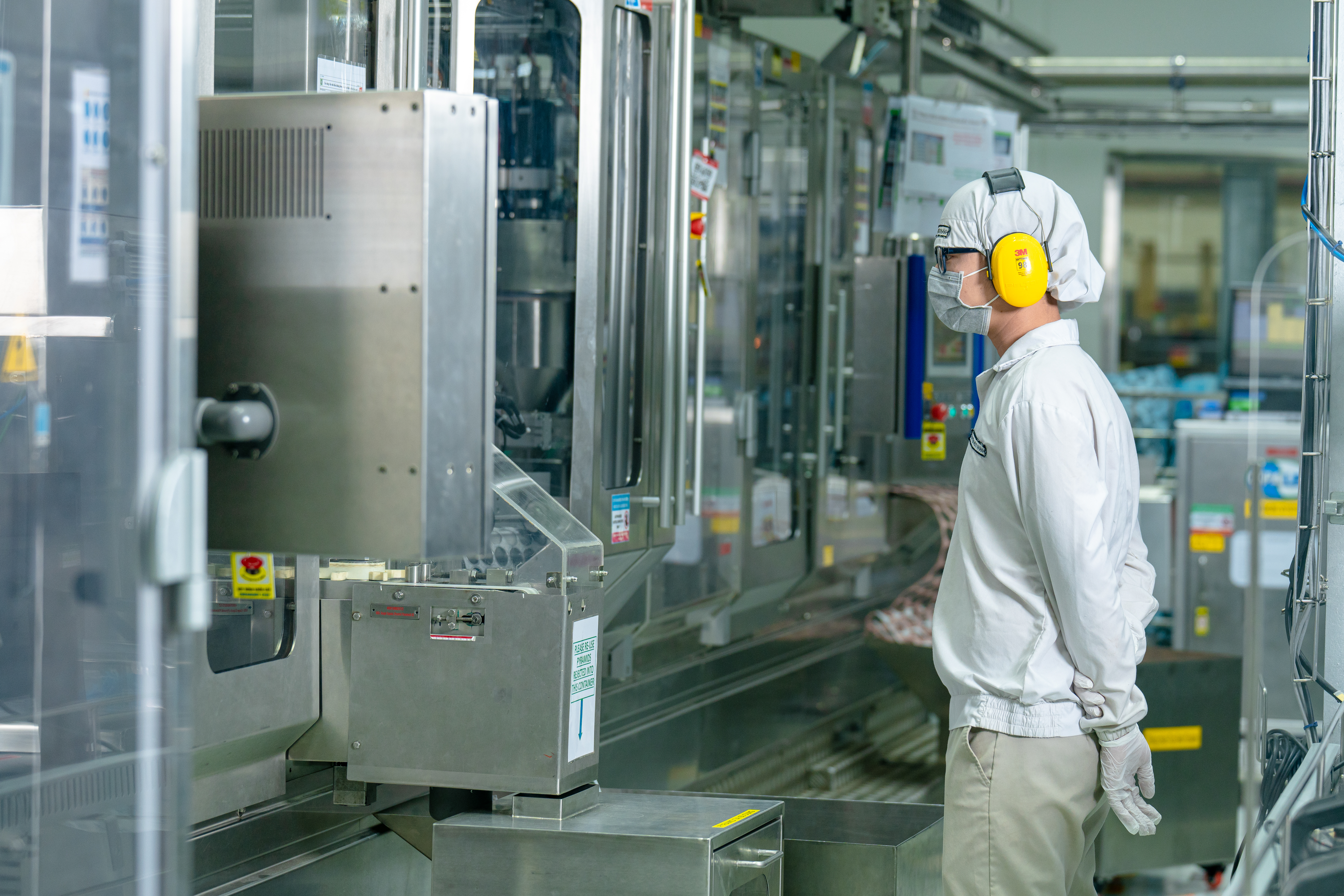 Nhà máy Nestlé Trị An được đầu tư dây chuyền sản xuất với công nghệ hiện đại