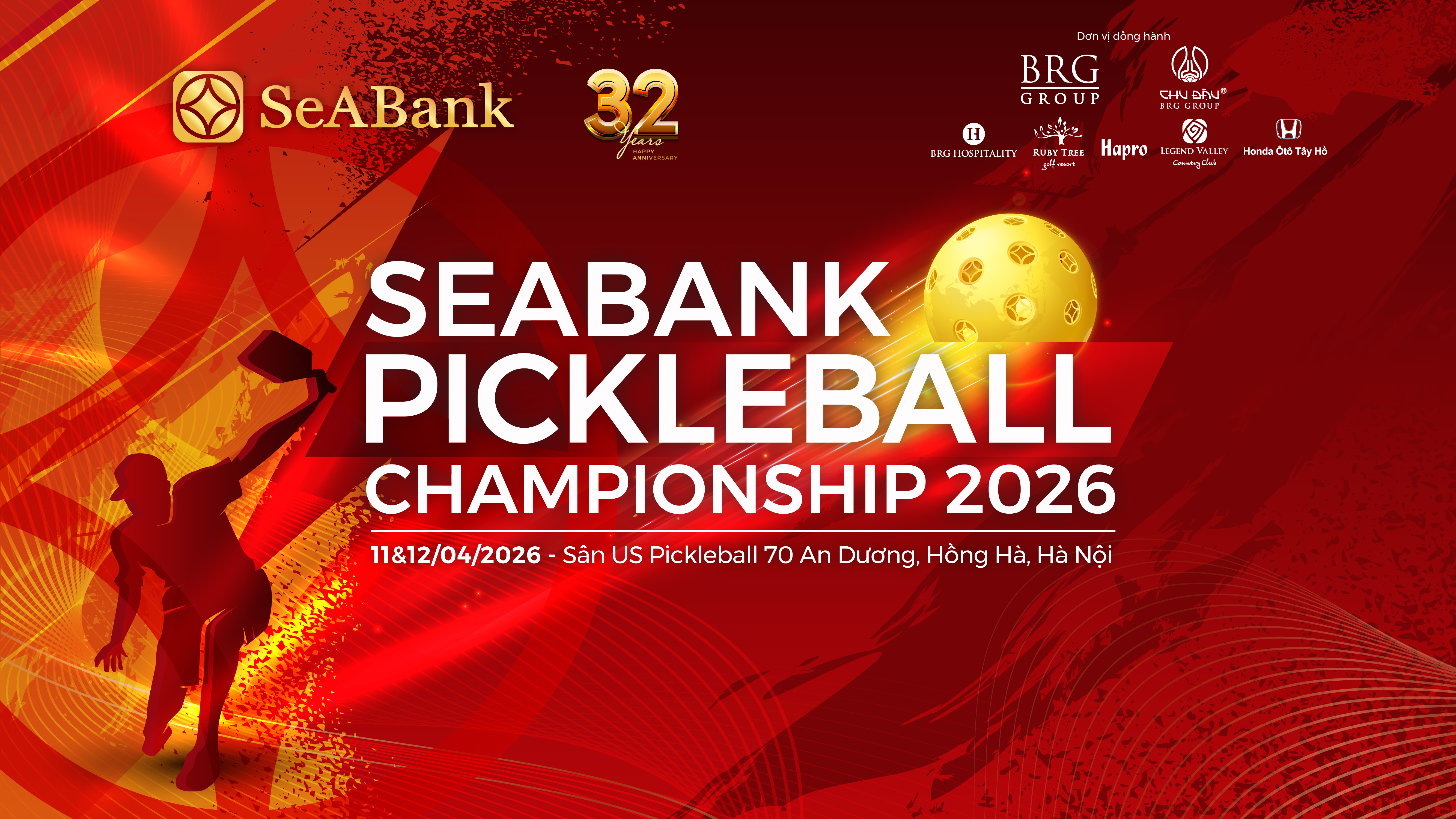 SeABank tổ chức giải Pickleball Championship 2026, gây quỹ học bổng cho trẻ em nghèo nhân dịp 32 năm thành lập - Ảnh 1