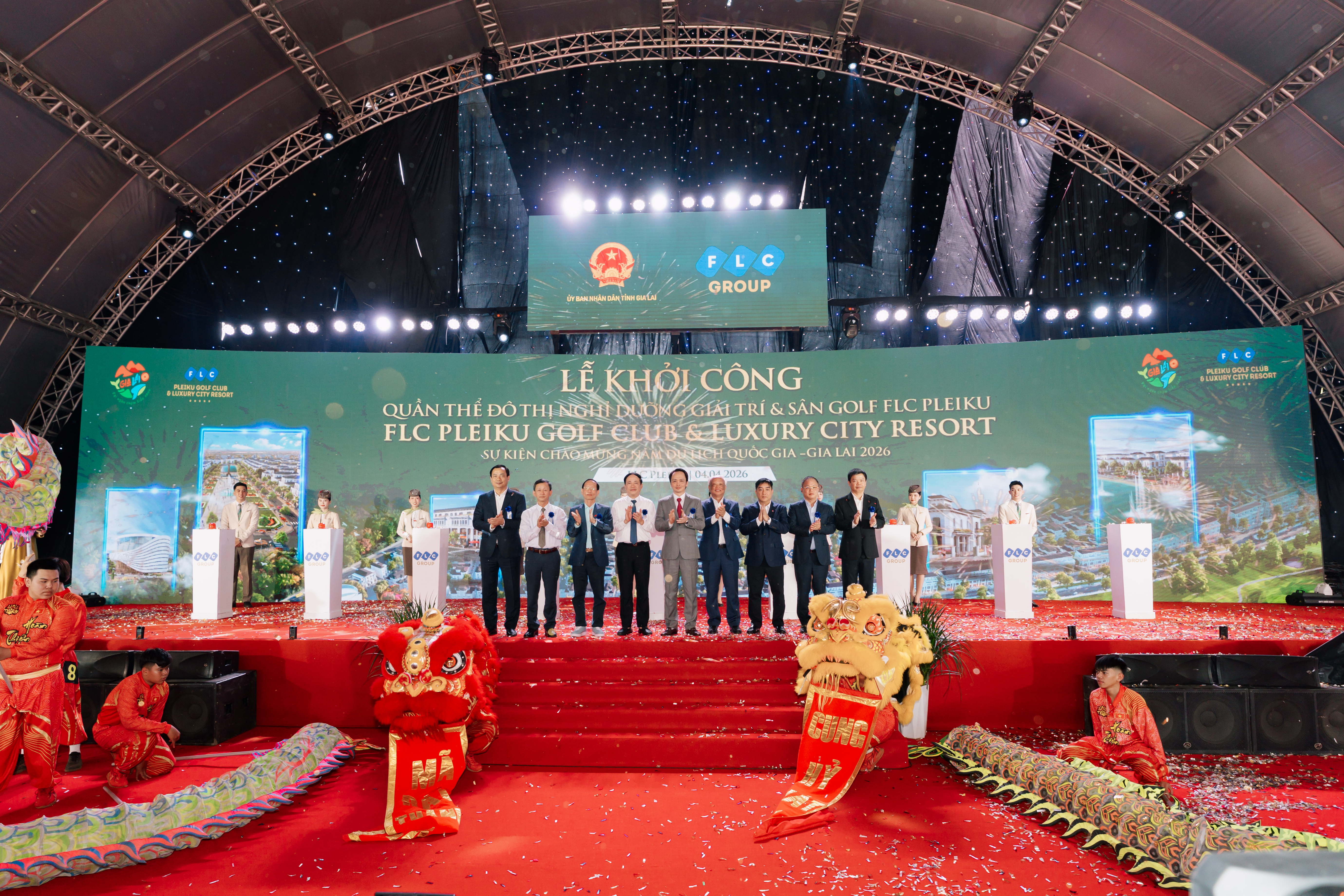 FLC khởi công Quần thể FLC Pleiku gần 20.000 tỷ đồng - Ảnh 3