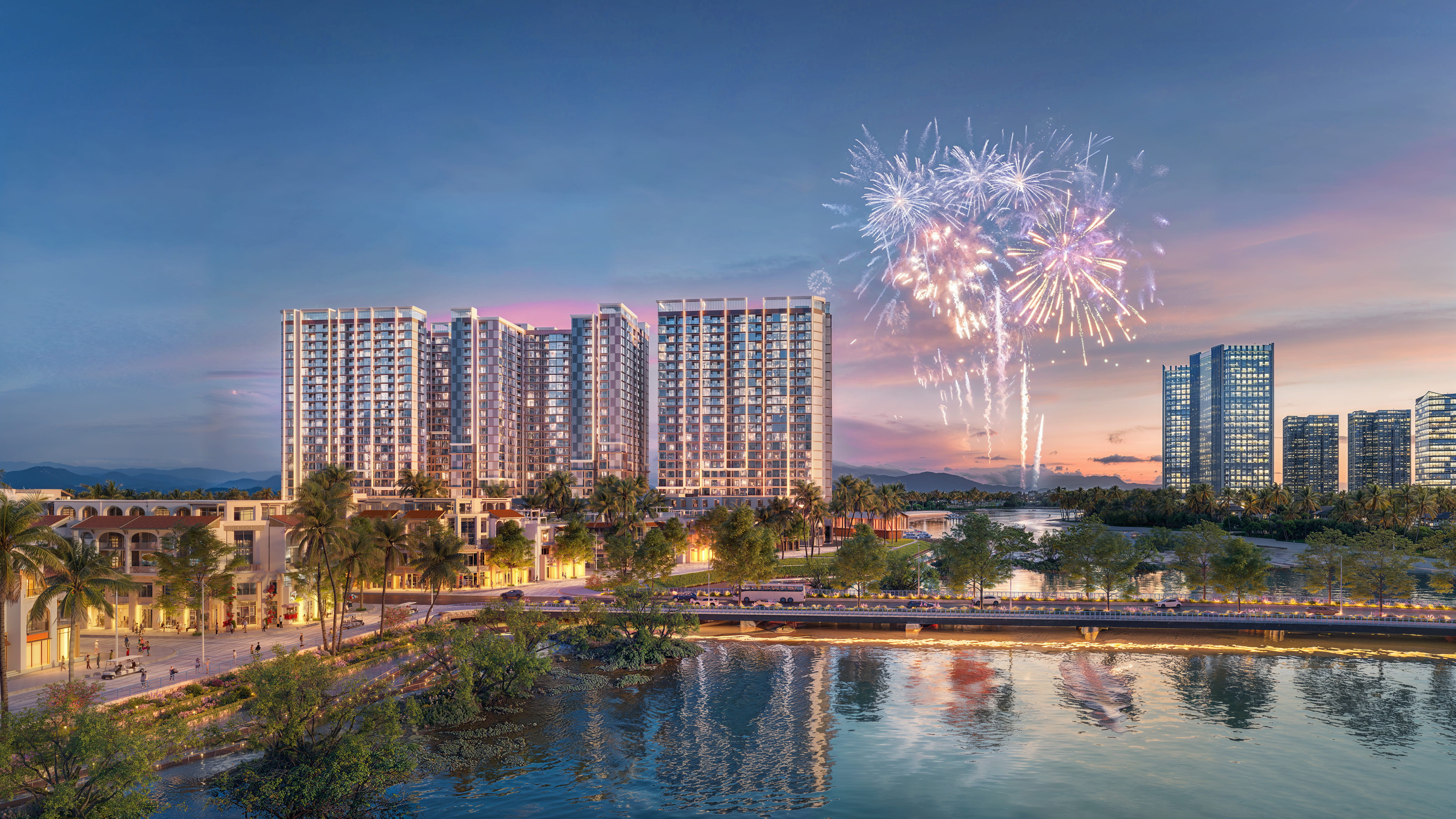 The Onsen đ&aacute;p ứng xuất sắc ba gi&aacute; trị v&agrave;ng Live &ndash; Work &ndash; Play dưới sự vận h&agrave;nh từ Sun Paradise Land. H&igrave;nh ảnh minh họa