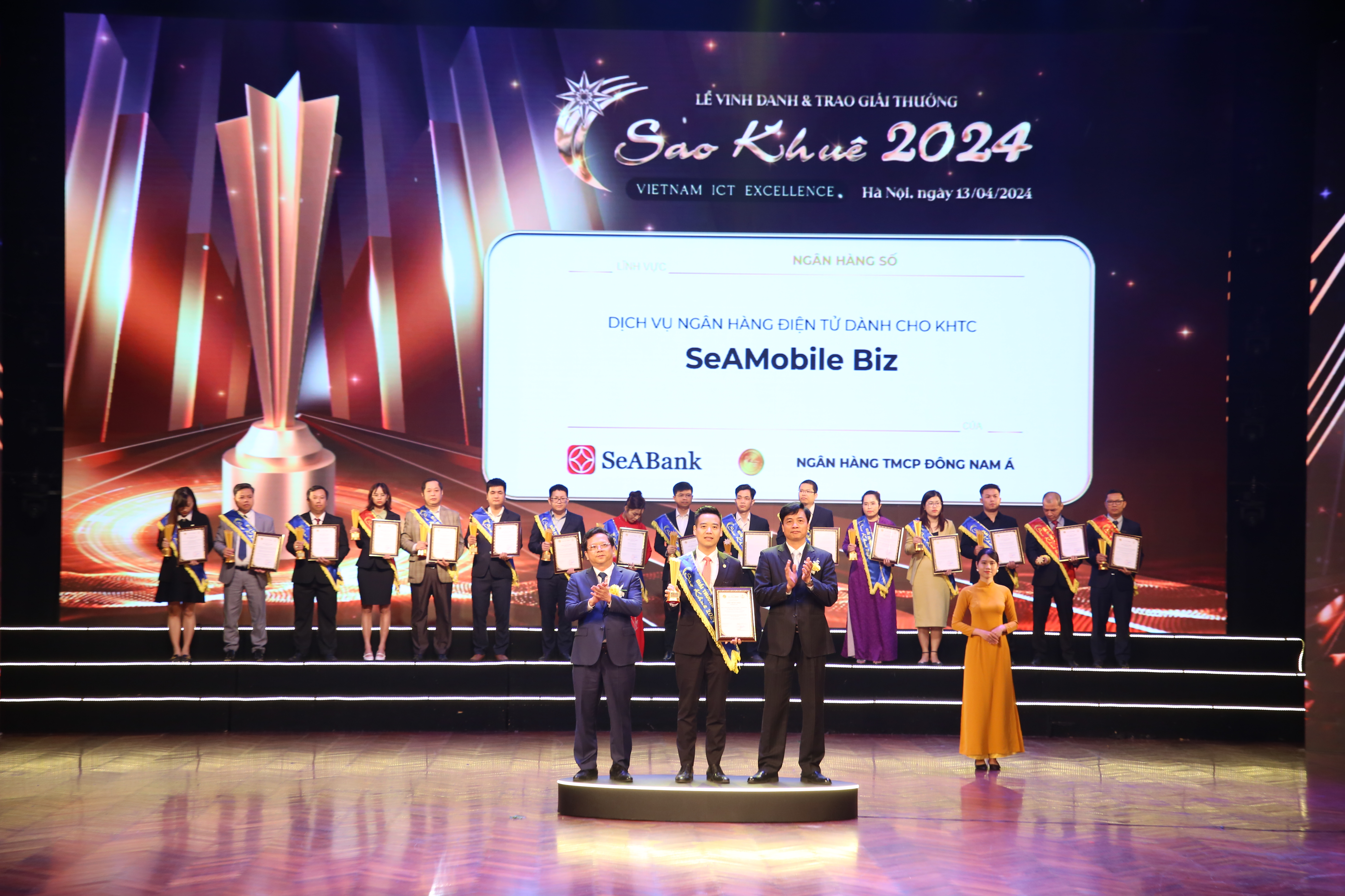 SeAMobile Biz của SeABank được vinh danh tại giải thưởng Sao Khu&#234; - Ảnh 1
