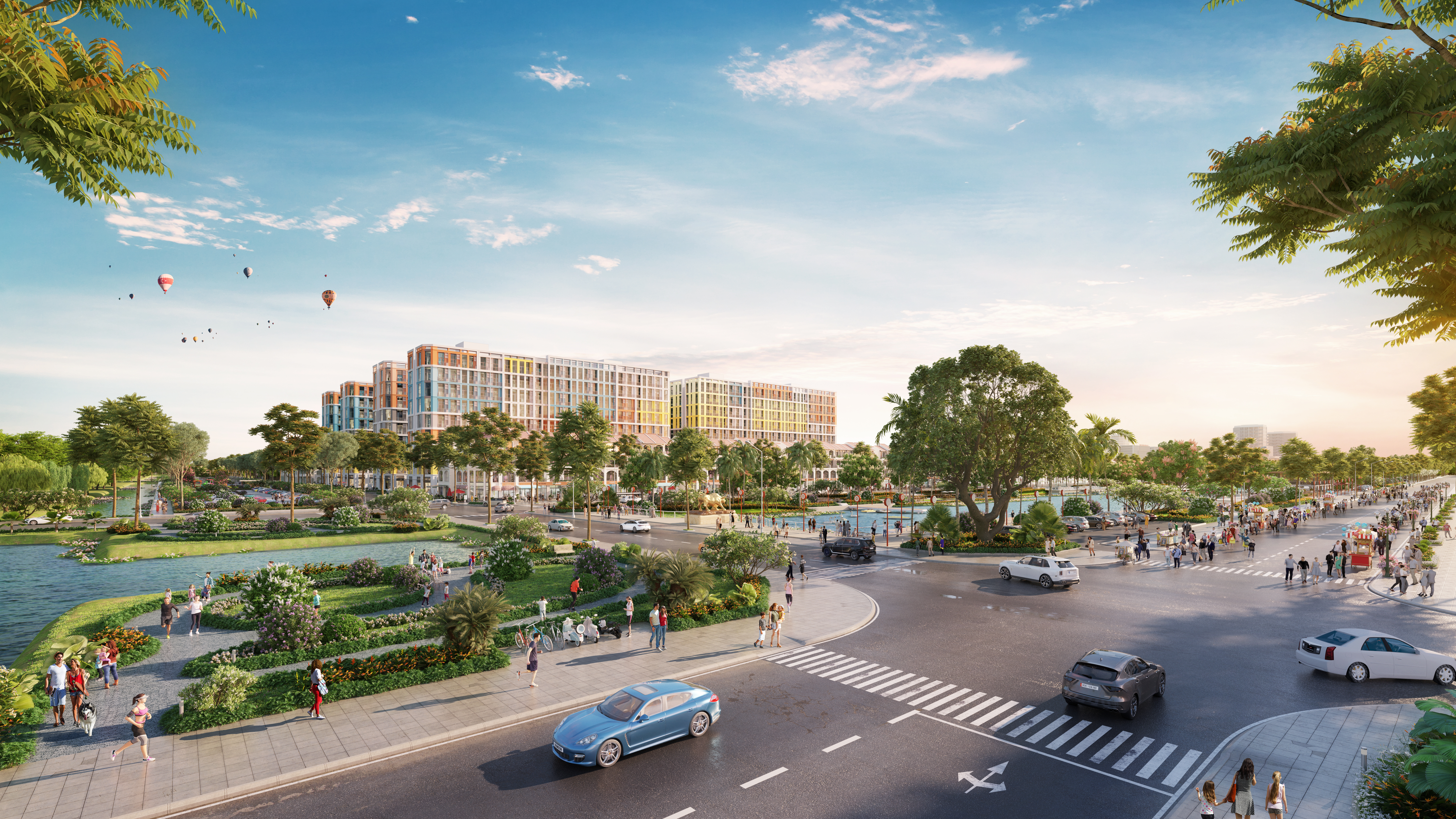 Phối cảnh dự án Đô thị Thời đại - Sun Urban City