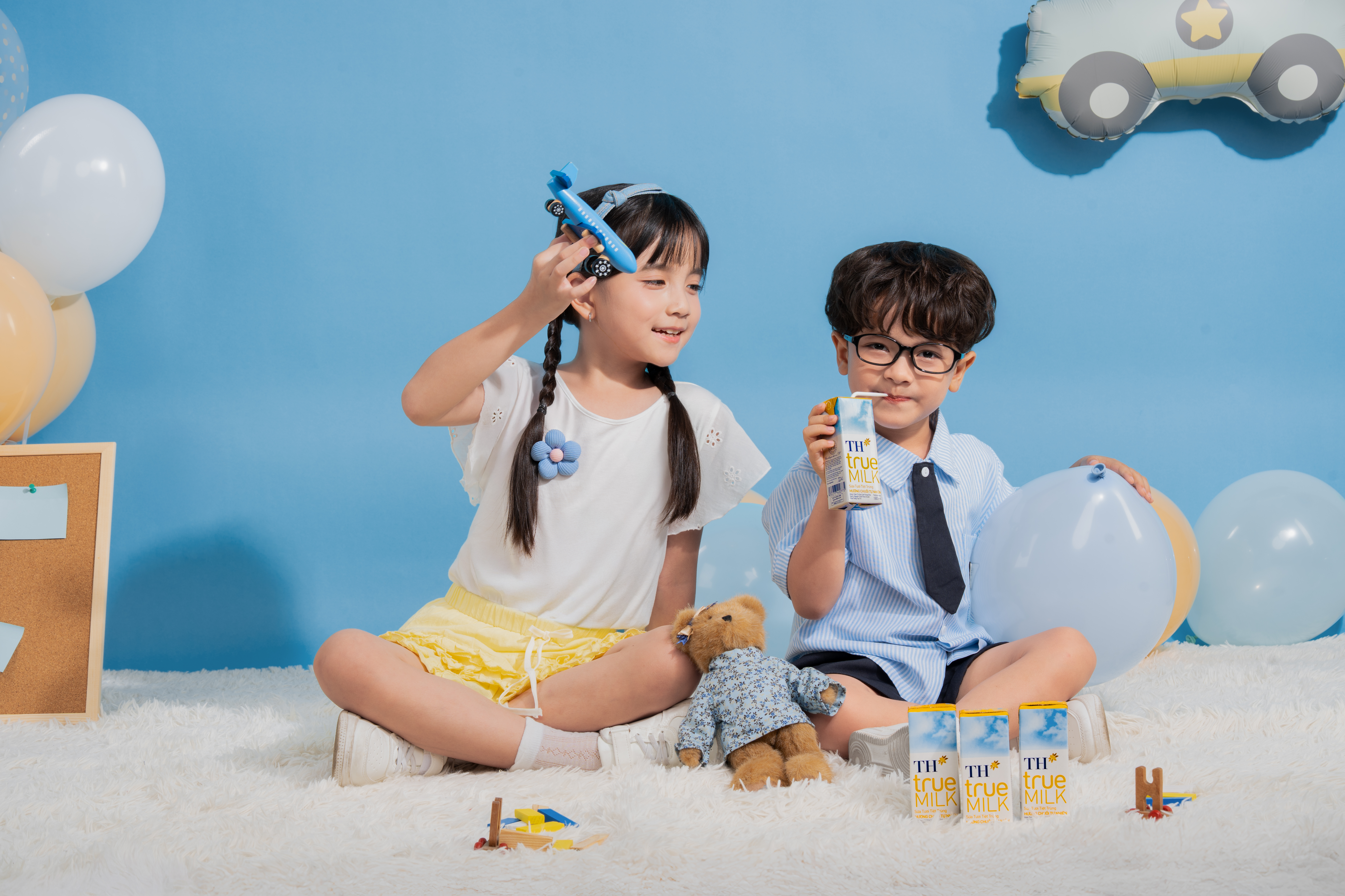 Đổi vị cho b&#233; với sữa tươi tiệt tr&#249;ng TH true MILK mới: Thơm ngậy hương chuối lại ho&#224;n to&#224;n từ thi&#234;n nhi&#234;n - Ảnh 1