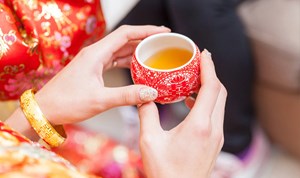 Hương sắc trà trong lễ cưới Việt