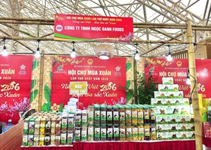 Ngọc Oanh Foods lan tỏa thực phẩm lành mạnh tại Hội chợ Mùa Xuân 2026