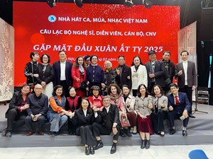 Gặp mặt câu lạc bộ nghệ sĩ, diễn viên, cán bộ đầu Xuân Ất Tỵ 2025
