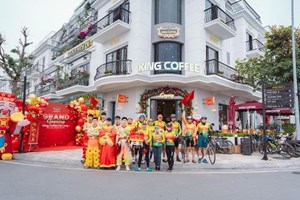 King Coffee khai trương cửa hàng tại Hạ Long, mở rộng hệ thống nhượng quyền
