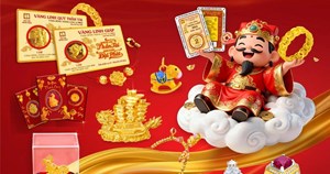 Thị trường vàng Thần Tài 2026: Đa dạng mẫu mã, tăng sức hút đầu năm