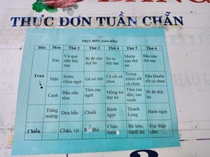 Đề xuất kỷ luật Hiệu trưởng cắt xén món ăn của trẻ mầm non