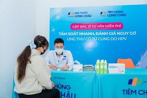 Long Châu đồng hành cùng phụ nữ trong hành trình tầm soát HPV sớm