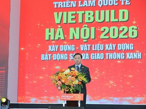 2.500 gian hàng tham dự Triển lãm Quốc tế Vietbuild Hà Nội 2026