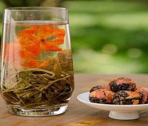 Viên Phổ Nhĩ cuốn hoa: Tinh hoa trà đến từ nghệ thuật chế biến