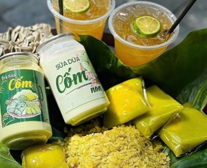 Cốm lên ngôi: Khi hương vị truyền thống bùng nổ trong đồ uống hiện đại