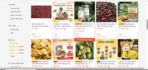 Nông sản Việt trên sàn online: Cạnh tranh bằng chất lượng hay giá?