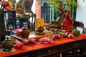 Sự kết hợp giữa nghệ thuật gốm và trà