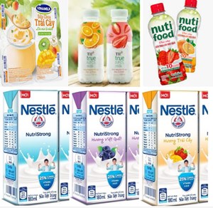 Sữa trái cây đang gây sốt thị trường toàn cầu