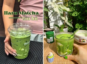 Matcha tàu hũ: "Hiện tượng" mới trong thế giới đồ uống