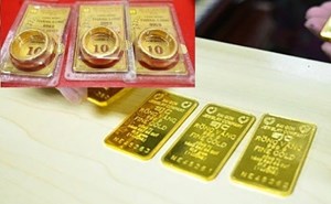 Khi vàng trở thành “kênh trú ẩn” của dòng tiền