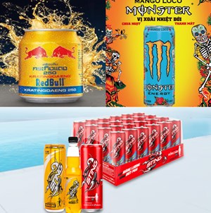 Red Bull, Sting, Monster: Ai sẽ thắng trong cuộc đua nước tăng lực tại Việt Nam?