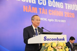 Chủ tịch Sacombank: Dự kiến bán 32,5% vốn cho hai đối tác ngoại, chia cổ tức sau khi tái cơ cấu thành công vào năm 2022