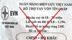 Cảnh báo thông tin giả mạo EVN để lừa đảo