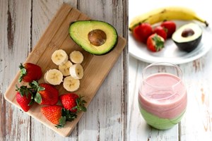 Đẹp da, dáng xinh mỗi sáng với sinh tố dâu tây