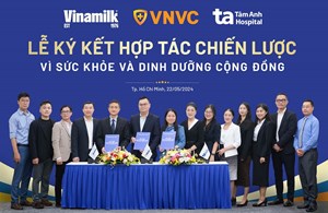 Kết hợp y tế và dinh dưỡng, Vinamilk hợp tác chiến lược với VNVC và Bệnh viện Tâm Anh