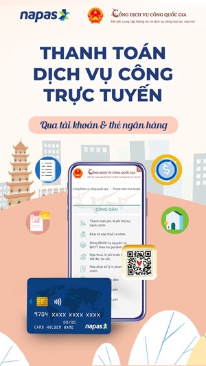 Thanh toán trực tuyến qua Cổng Dịch vụ tăng 153% về số lượng