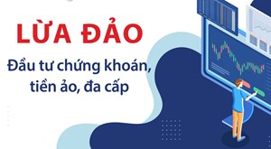 Cảnh báo chiêu thức lừa đảo kêu gọi đầu tư chứng khoán, tiền ảo thu lợi cao