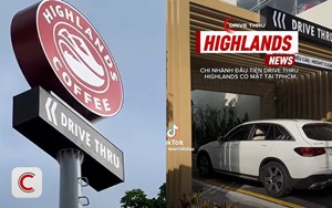 Highlands Coffee ra mắt mô hình Drive Thru đầu tiên tại Việt Nam
