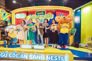 Nhãn hàng Ngũ cốc ăn sáng Nestlé tổ chức sự kiện ra mắt bộ phim Kẻ đánh cắp mặt trăng 4 (Despicable me 4) tại Việt Nam