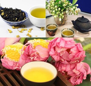 Trà và hoa: Cuộc giao hòa kỳ diệu làm nên văn hóa uống trà Việt