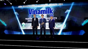 Tiên phong về Net Zero, Vinamilk được vinh danh tại giải thưởng doanh nghiệp trách nhiệm châu Á