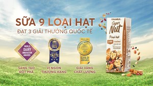 Sữa hạt vinamilk SuperNut giành giải thưởng quốc tế về sáng tạo, vị ngon và chất lượng 