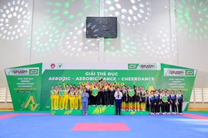 Mãn nhãn với màn trình diễn của 68 đội tại Giải thể dục Aerobic Cúp MILO lần VIII