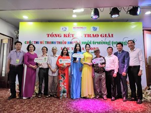 Lễ công bố và trao giải Cuộc thi vẽ tranh thiếu nhi Vì môi trường tương lai Lần thứ 4 - 2023