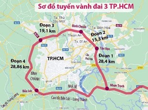 Đường vành đai 3 TP.HCM sẽ được khởi công vào cuối tháng 6/2023