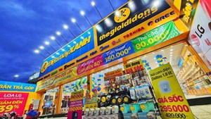 Doanh thu của Thế Giới Di Động (MWG) đạt gần 10.000 tỷ trong tháng 7/223